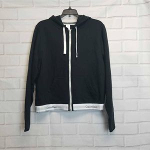 NWT Calvin Klein Womens Sleepwear Lounge Hoodie L